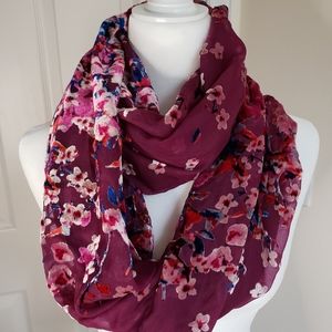Anthropologie velvet scarf